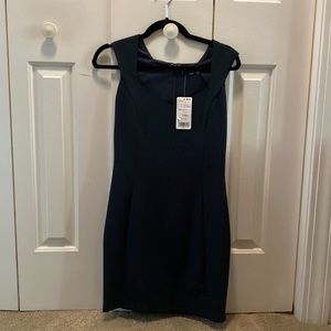 NWT Mango Navy Dress